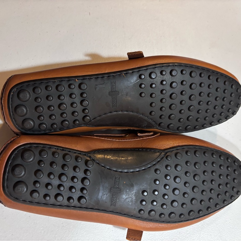 Men's Brown Leather Loafers - Picture 3 of 4
